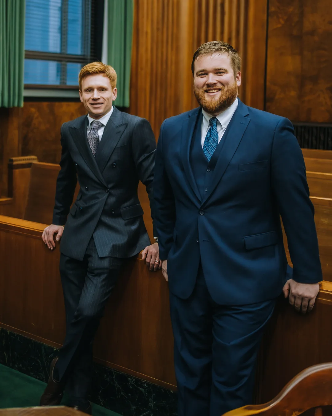 Standing left to right Ryan Krupp, Austin Raboin